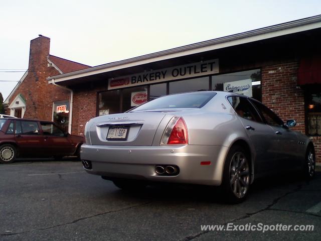 Maserati Quattroporte spotted in Osterville, Massachusetts