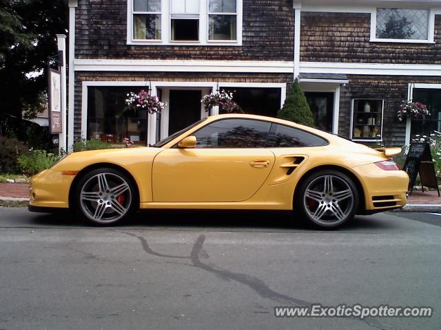 Porsche 911 Turbo spotted in Sandwich, Massachusetts