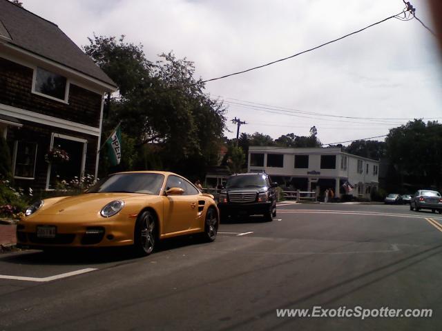 Porsche 911 Turbo spotted in Sandwich, Massachusetts