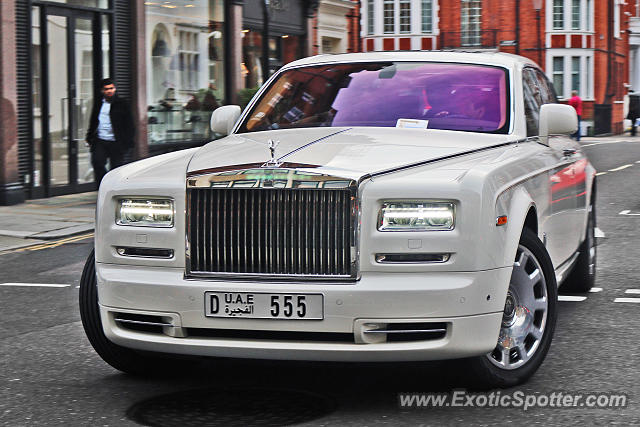 Rolls-Royce Phantom spotted in London, United Kingdom