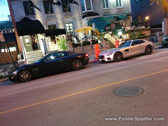 Maserati GranCabrio spotted in Montreal, Canada