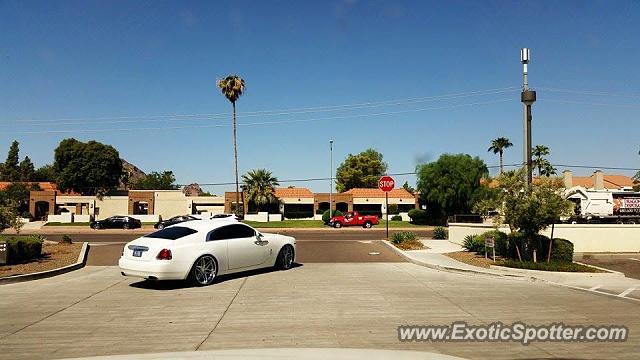 Rolls-Royce Wraith spotted in Scottsdale, Arizona