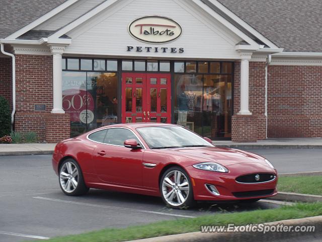 Jaguar XKR spotted in Chattanooga, Tennessee