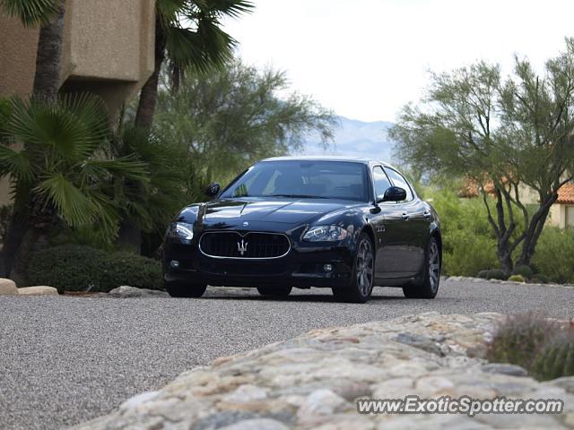 Maserati Quattroporte spotted in Tucson, Arizona