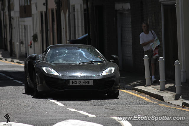 Mclaren MP4-12C spotted in London, United Kingdom