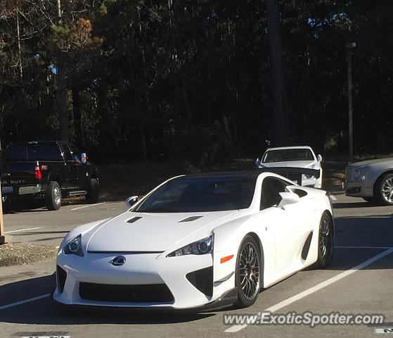 Lexus LFA spotted in Monterey, California
