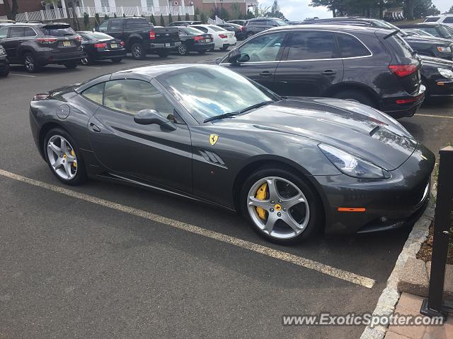 Ferrari California spotted in West orange, New Jersey