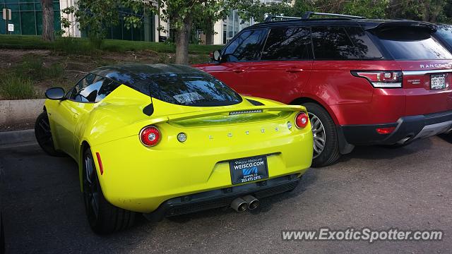 Lotus Evora spotted in Denver, Colorado