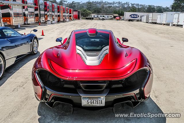 Mclaren P1 spotted in Pebble Beach, California