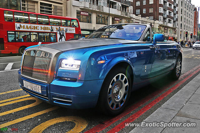 Rolls-Royce Phantom spotted in London, United Kingdom