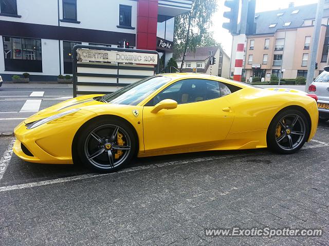 Ferrari 458 Italia spotted in Luxembourg, Luxembourg