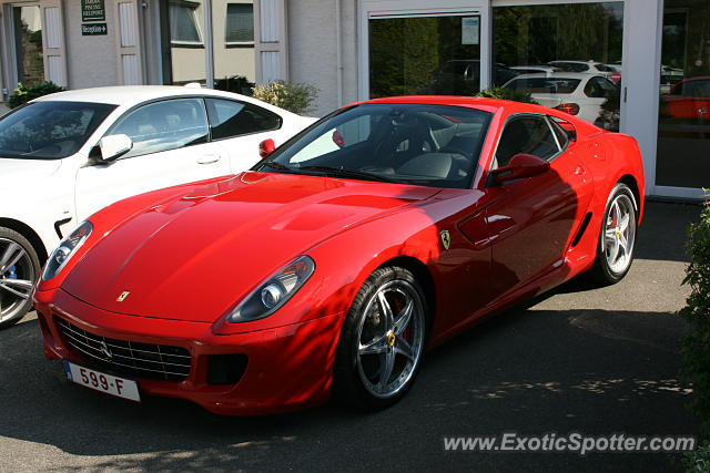 Ferrari 599GTB spotted in Liege, Belgium