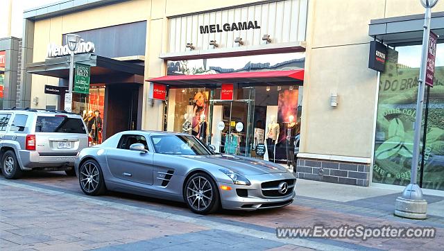 Mercedes SLS AMG spotted in Toronto, Canada