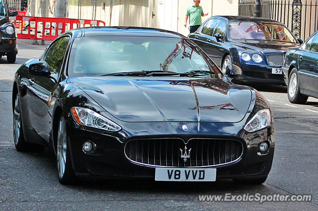 Maserati GranTurismo spotted in London, United Kingdom