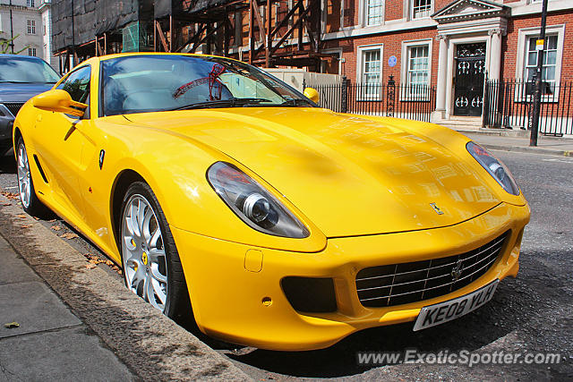 Ferrari 599GTB spotted in London, United Kingdom