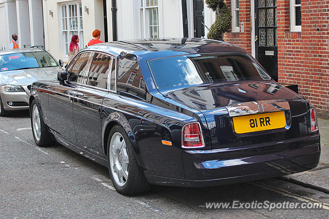 Rolls-Royce Phantom spotted in London, United Kingdom