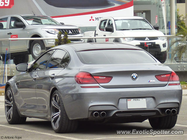 BMW M6 spotted in Lima, Peru