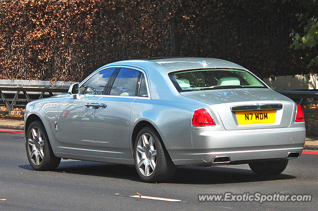 Rolls-Royce Ghost spotted in London, United Kingdom