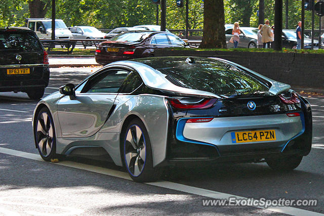 BMW I8 spotted in London, United Kingdom