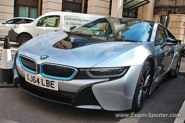 BMW I8 spotted in London, United Kingdom