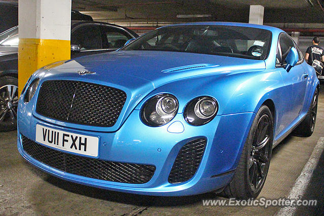 Bentley Continental spotted in London, United Kingdom