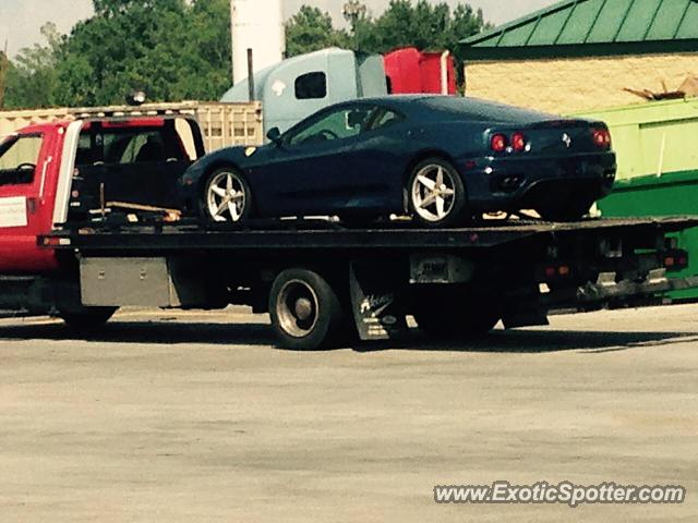 Ferrari 360 Modena spotted in Dalton, Georgia