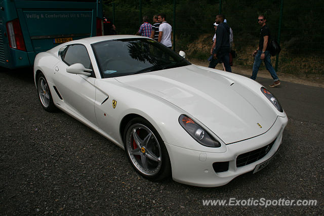 Ferrari 599GTB spotted in Francorchamps, Belgium