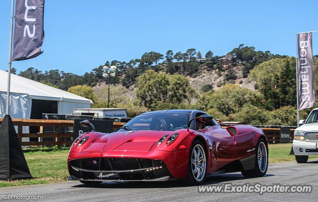 Pagani Huayra spotted in Carmel Valley, California