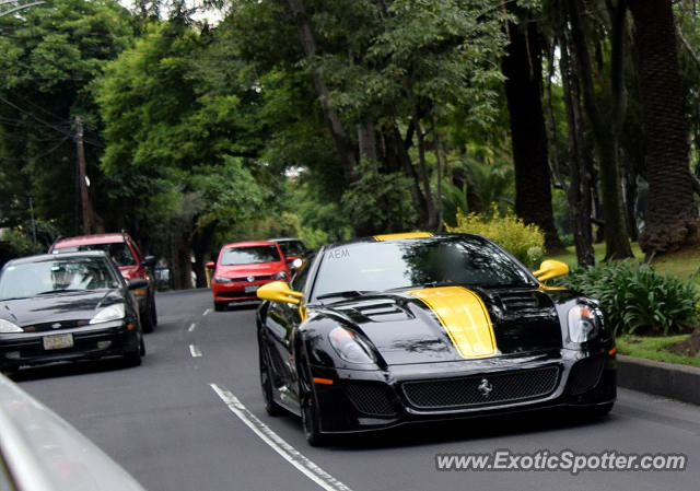 Ferrari 599GTO spotted in Mexico City, Mexico