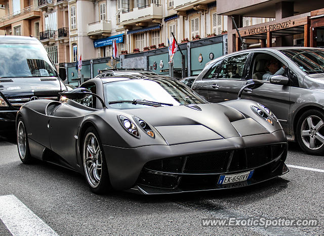 Pagani Huayra spotted in Monte-Carlo, Monaco