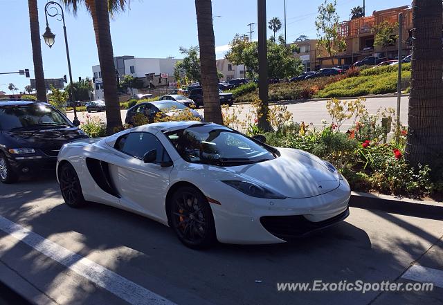 Mclaren MP4-12C spotted in Santa Monica, California