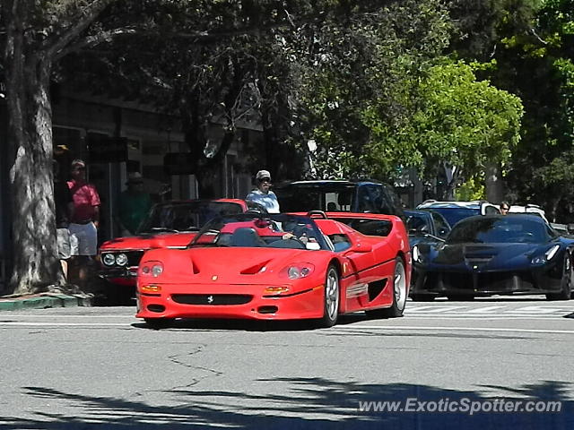 Ferrari F50 spotted in Carmel, California