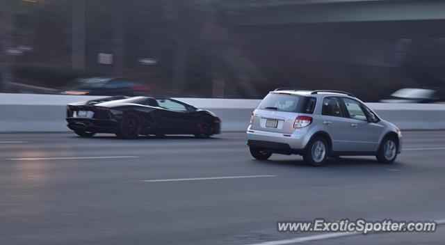 Lamborghini Aventador spotted in Paramus, New Jersey