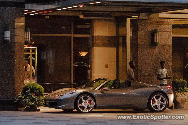Ferrari 458 Italia spotted in Toronto, On, Canada