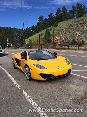 Mclaren MP4-12C spotted in Kitteridge, Colorado