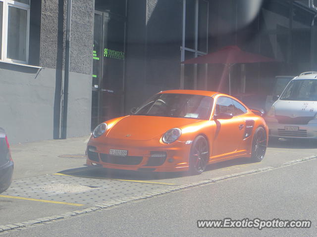 Porsche 911 spotted in Rorschach, Switzerland