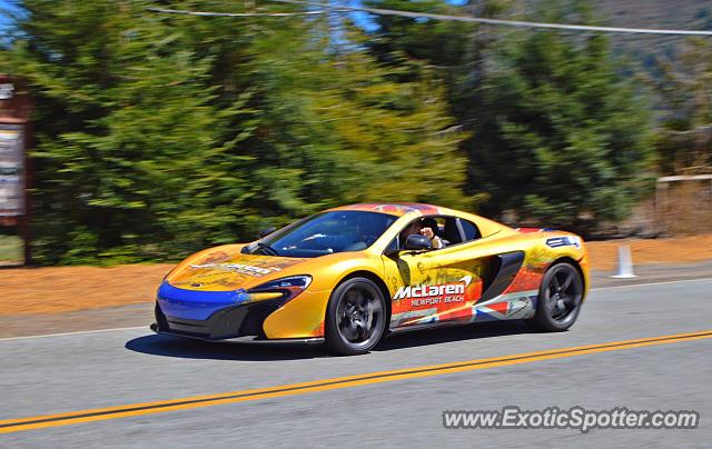 Mclaren 650S spotted in Carmel, California