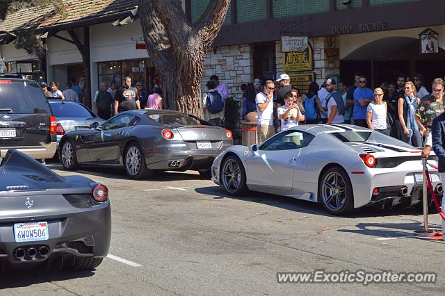 Ferrari 458 Italia spotted in Carmel, California