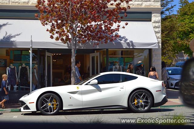 Ferrari F12 spotted in Carmel, California