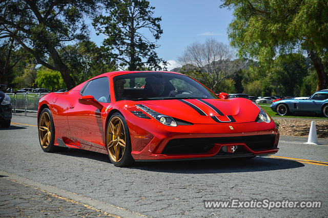 Ferrari 458 Italia spotted in Monterey, California