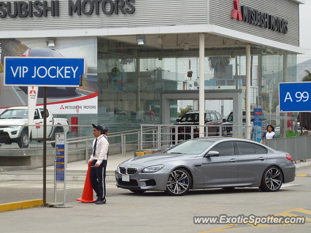 BMW M6 spotted in Lima, Peru