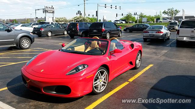 Ferrari F430 spotted in Oak Brook, Illinois