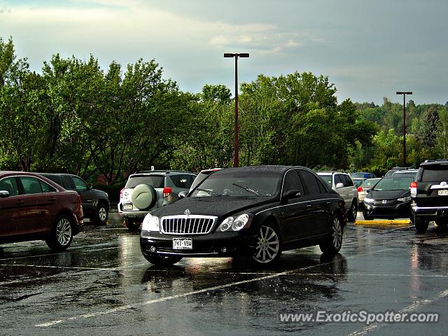 Mercedes Maybach spotted in GreenwoodVillage, Colorado