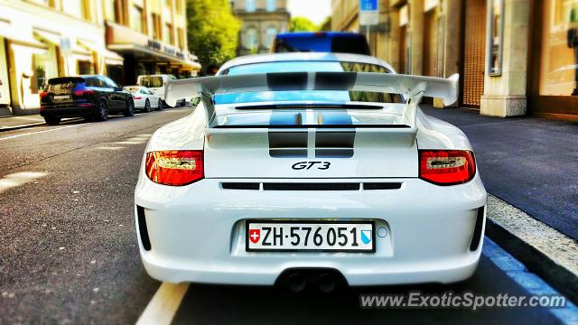 Porsche 911 GT3 spotted in Zurich, Switzerland