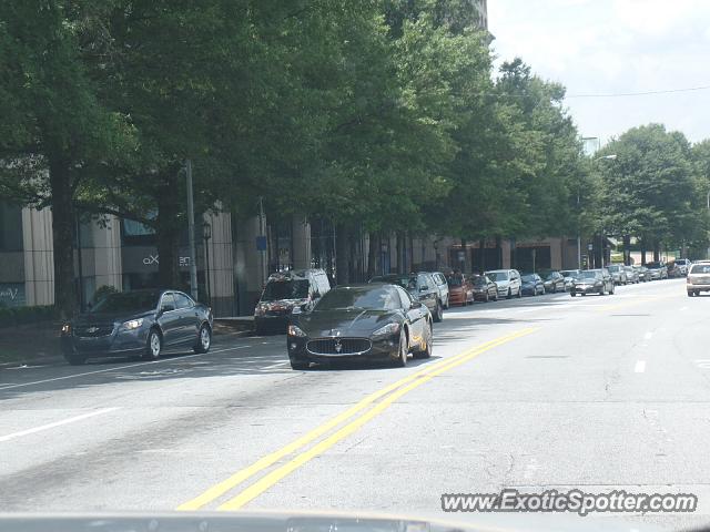 Maserati GranTurismo spotted in Atlanta, Georgia