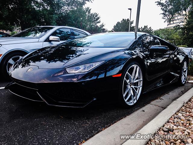 Lamborghini Huracan spotted in GreenwoodVillage, Colorado