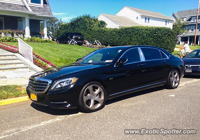 Mercedes Maybach spotted in Allenhurst, New Jersey