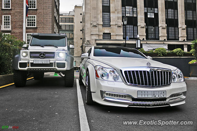 Mercedes Maybach spotted in London, United Kingdom