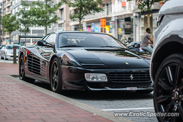 Ferrari Testarossa spotted in Knokke-Heist, Belgium