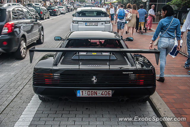 Ferrari Testarossa spotted in Knokke-Heist, Belgium